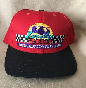 Vintage Disney World Inaugural Indy 200 Race Cap 1996 - Picture 1 of 3