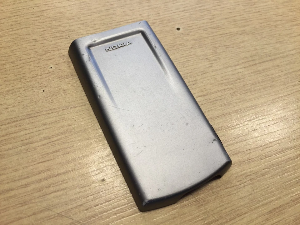 Original Nokia 8850 Gris Batería Cubierta Fascia Carcasa Trasera Grado C Foto 1 de 1