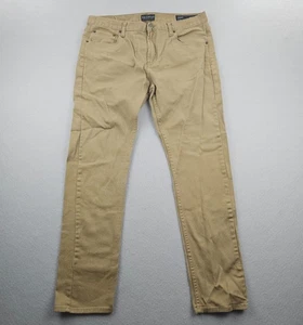 Bullhead Denim Co Jeans Mens 36x32 Beige Skinny Mid Rise Casual Stretch Urban - Picture 1 of 14