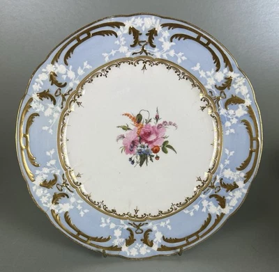 Coalport c1820 Plate Antique English Porcelain. - Image 1 of 4