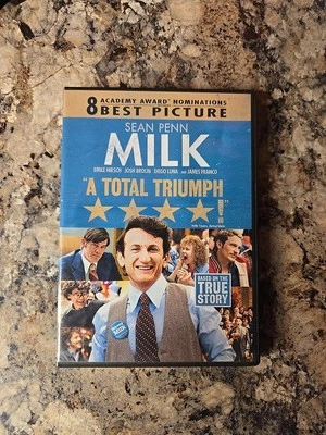 Milk (DVD, 2010, Canadian) Very Good Condition  - Image 1 of 2