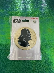 Disney Star Wars DARTH VADER Prendedor Moneda LE 300 Rosa a la Modo PALM Onda 4 Nuevo - Imagen 1 de 2