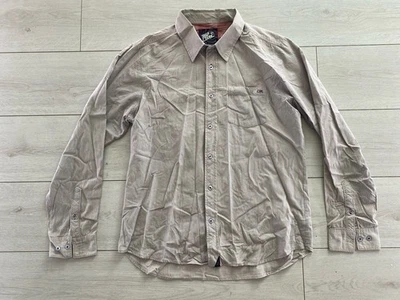 Rip Curl Button Up Shirt Mens Striped Long Sleeve Size Large - Image 1 of 4