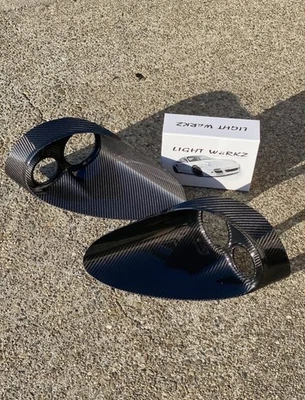 Maserati Coupe GT M138 3200 4200 2001-07 GRANSPORT M12 carbon fiber headlights - Image 1 of 4