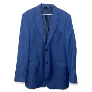 Ermenegildo Zegna Slim Fit Italienischer Blazer Wolle/Seide - Blau 42 - Bild 1 von 8