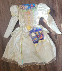 VINTAGE Y2K Kids Sz 3/4 Disney BRIDE DRESS Costume The Little Mermaid NOS - Picture 1 of 5