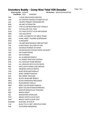 Interruptor de encendido usado se adapta a: Dodge Charger 2010 grado A Foto 1 de 4