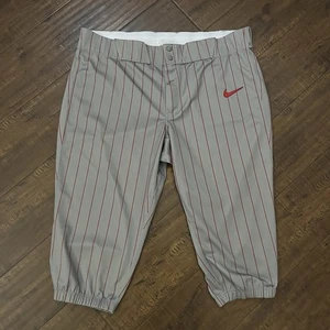 Pantalones de juego emitidos por el equipo USC #55 Nike de béisbol para hombre 2XL gris a rayas RARO - Imagen 1 de 10
