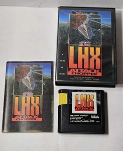 LHX Attack Chopper (Sega Genesis) CIB COMPLETE & TESTED - Picture 1 of 13
