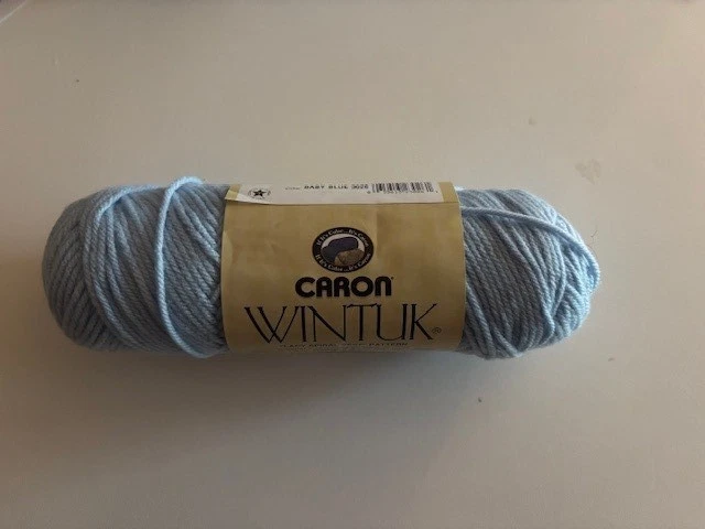 Hilo Caron Wintuk 3 oz/150 yardas - azul bebé - NUEVO  Foto 1 de 1