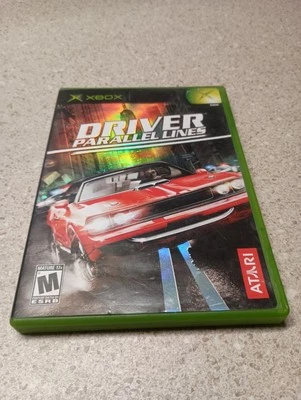 Driver: Parallel Lines (Microsoft Xbox, 2006) Complete  - Image 1 of 4