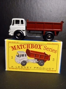 Matchbox #3 Bedford Tipper Truck 1961 VN/MINT In Crisp Original D2 Box - Picture 1 of 19