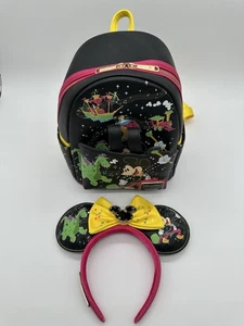 2022 Disneyland Main Street Electrical Parade Loungefly Rucksack und Minnie Ohren - Bild 1 von 7