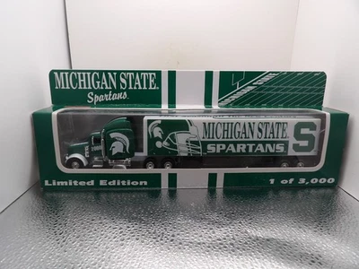 MICHIGAN STATE SPARTANS ПОЛУ И ТРЕЙЛЕР 2000 БЕЛАЯ РОЗА КОЛЛЕКЦИОННЫЕ ПРЕДМЕТЫ 1:80 - Изображение 1 из 4