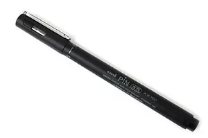 Uni Pin Drawing Pen - Pack of 12 Black Pens - Please Select Width Required - Picture 1 of 1