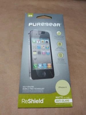 Protector de pantalla mate antideslumbrante Puregear iPhone 4 ReShield Foto 1 de 4