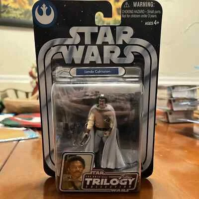 Lando Calrissian Star Wars El Retorno del Jedi Trilogía Original 2004 #37 Hasbro Foto 1 de 2