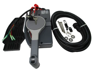 703-48230-14 Fits Yamaha Outboard 6-115HP Remote Control Assy 7 Pin Push to Open - Picture 1 of 9