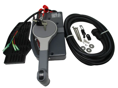 703-48230-14 Fits Yamaha Outboard 6-115HP Remote Control Assy 7 Pin Push to Open - Image 1 of 4