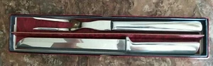 Vintage 50's CARVING SET ~ UNBRANDED NIB - Picture 1 of 8