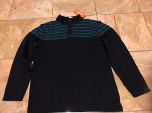 Gymboree Mix & Match Pieced Stripe Henley 10 - Picture 1 of 2