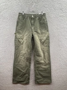 Jordan X Travis Scott Khaki Cargo Pants Women’s Size 10 FD9119-325 - Picture 1 of 5