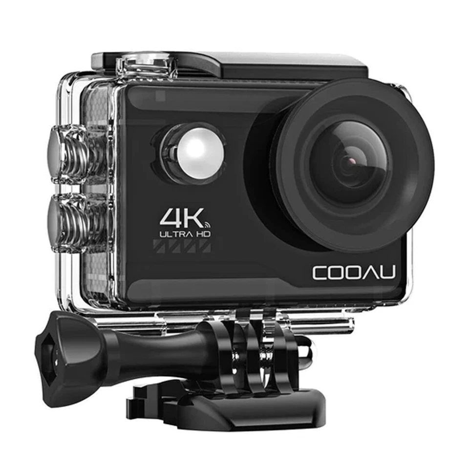 Action Cam 4K 20MP Unterwasserkamera EIS 170° Weitwinkel Slow Motion, Self-Timer - Bild 1 von 4