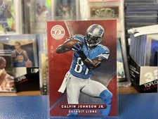 2012-13 Totally Certified Football ~ Calvin Johnson Jr. No.39 ~ Platinum Red