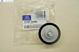 HYUNDAI KONA I30 I40 TUCSON RIBBED BELT PULLEY IDLER NEW GENUINE OEM 252882U000 - Picture 1 of 6