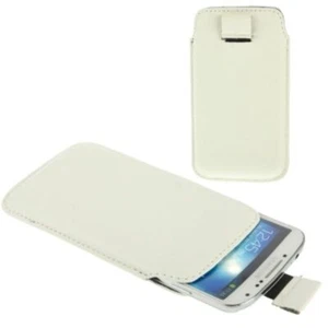 Custodia Per Smartphone Slide Per Smartphone Samsung Galaxy S5 / S5 Neo Bianca - Foto 1 di 4