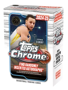 2024-25 Topps Chrome Basketball Blaster Value Box Versiegelt - Bild 1 von 5