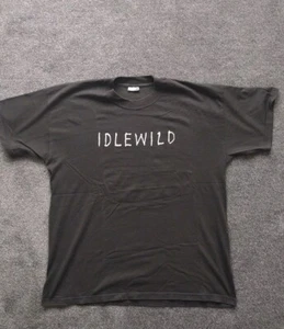 IDLEWILD vintage T Shirt 2002 tour Size XL Dark Grey - Picture 1 of 5