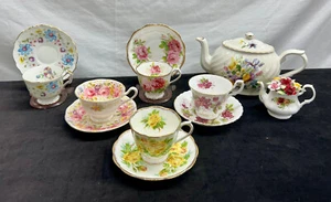 Vintage Royal Albert | Aynsley Collection Tea Cups - Picture 1 of 7