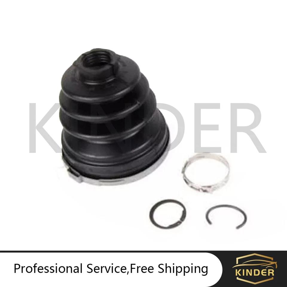 Outer CV Joint Boot Kit with Clamps for BMW X5 E70 2007 2008 2009 2010 2011-2013 - Imagem 1 de 1