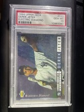 1994 Upper Deck Derek Jeter Top Prospects Electric Diamond #550 PSA 10 Yankees