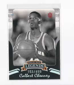 CALBERT CHEANEY 06-07 PRESS PASS LEGENDS SILVER PARALLEL CARD-#'D/499-SHIPS FREE - Picture 1 of 24