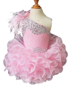 Jenniferwu Baby Toddler Infant Girl Pageant Party Formal Dress Handmade 3-6M - Picture 1 of 5