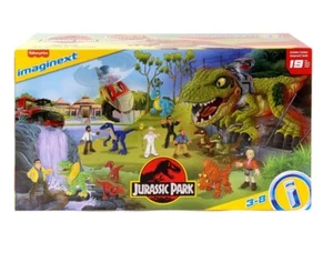 🔥NEW🔥 Imaginext Jurassic Park Dinosaur Recon 19-Piece Figure Playset for Kids - Picture 1 of 7