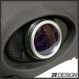 Ford Focus Mk2 Air Vent Gauge Holder Inc ST - Carbon Effect - Picture 1 of 3
