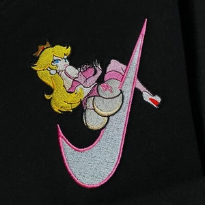 Custom Anime Toga Himiko Peach Embroidered Crewneck Sweatshirt Hoodie TShirt - Picture 1 of 10