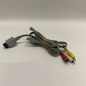 Original OEM Nintendo Wii And Wii U Audio Video AV Cable Cord Free Shipping! - Picture 1 of 2