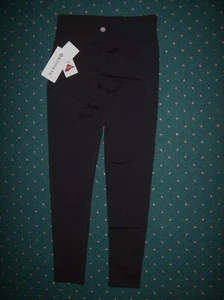 Athleta Tight Leg Hi Rise Yoga Work Out Studio Inner Mesh Medium Black New - Picture 1 of 6