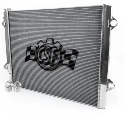 Tanque de plástico CSF 1 fila núcleo de aluminio para Subaru Crosstrek 3515 2016-2017 Foto 1 de 4