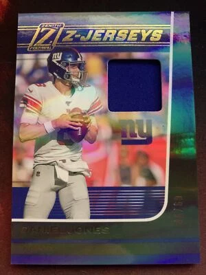 Daniel Jones Z-Jerseys Jersey Patch /60 Giants 2020 Zenith Panini  - Image 1 of 3
