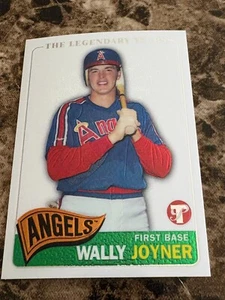 WALLY JOYNER 2005 Topps Pristine Legends #79 Angels - Bild 1 von 2