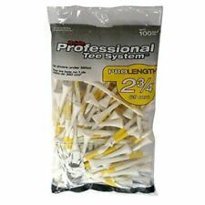 Pride PTS Wooden Golf Tees, Pack of 100 - Yellow