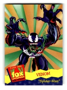 1995 Fox Kids Network Spider-Man Collectible Trading Card #83 Venom - Picture 1 of 4