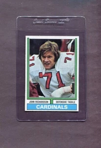 1974 TOPPS FOOTBALL-#312 JOHN RICHARDSON (HIGH GRADE) SET BREAK #1 - Bild 1 von 1