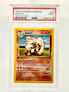 Pokemon 1st Edition Base Set German Akani 23/102 PSA 9 - Picture 1 of 2
