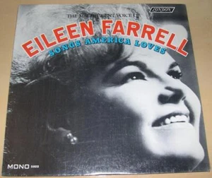 EILEEN FARRELL - Songs America Loves (LP, 1965) VG+ - Picture 1 of 1